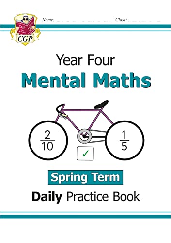 KS2 Mental Maths Year 4 Daily Practice Book: Spring Term (CGP Year 4 Daily Workbooks) von Coordination Group Publications Ltd (CGP)